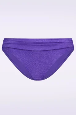 Evening Glow Mid Waist Bikini Broekje In Paars