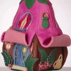 Fairy Village Petal House Tas In Roze