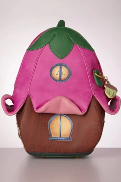 Fairy Village Petal House Tas In Roze