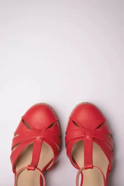 Fancy Footwork Pumps In Rood