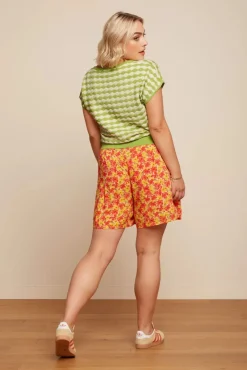 Fintan Doree Shorts In Fiesta Rood