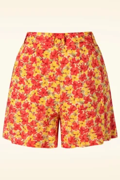 Fintan Doree Shorts In Fiesta Rood