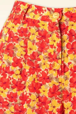 Fintan Doree Shorts In Fiesta Rood