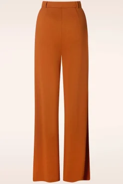 Fintan Milano Crepe Pantalon In Karamel