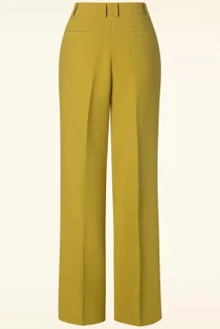 Fintan Simonet Pantalon In Sulphur Geel