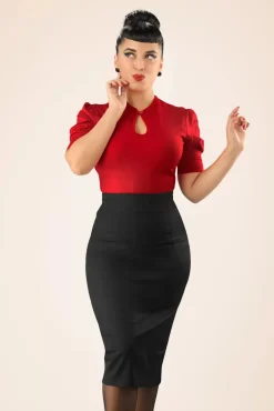 Fiona Pencilrok In Zwart