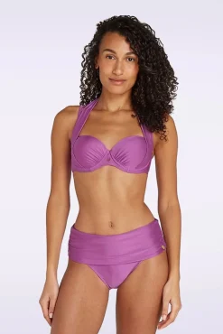 Flipover Bikiniroekje In Glanzend Lilapaars