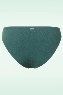 Flora Regular Bikinibroekje In Groenblauw