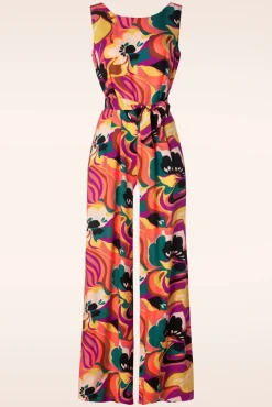 Frida Jumpsuit Aurelio In Shell Oranje
