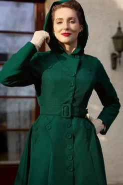 Frodina Gia Waterafstotende Jas In Smaragd