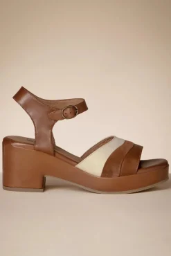 Gala Clog Sandalen In Brandy
