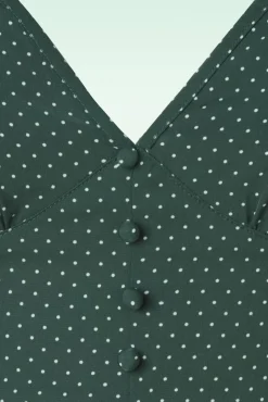 Garden Spot Jurk In Groen