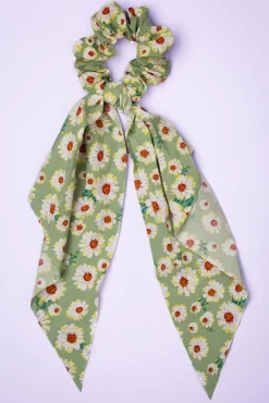 Geraldine Scrunchie In Groen