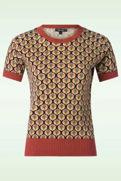 Gigi Indy Top In Delphinium Groen