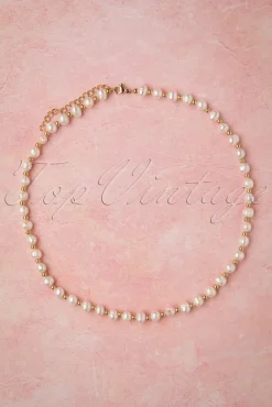 Give Me Pearls Halsketting In Goud En Ivoor