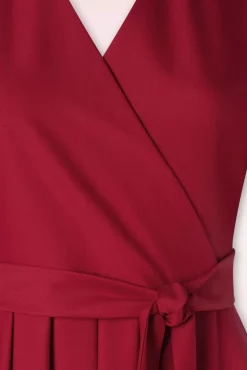 Glenda Swing Jurk In Rood