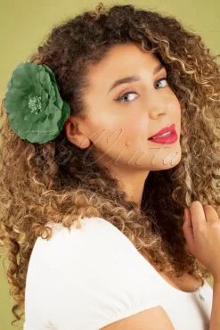 Grote Bloemcorsage In Weidegroen