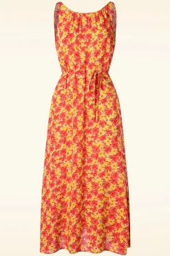 Hazel Doree Jurk In Fiesta Rood