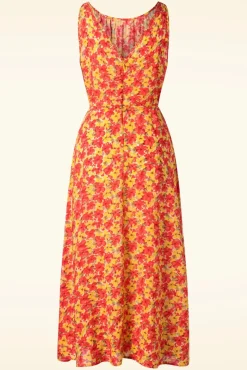 Hazel Doree Jurk In Fiesta Rood