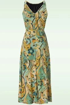 Hazel Jurk Frenzy In Dusty Turquoise