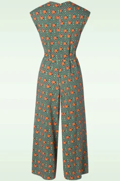 Hello Fritjes Jumpsuit In Flowers Mirror Of Joy
