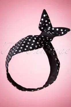 I Want Polkadots In My Hair Sjaal In Zwart