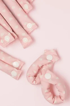 In My Heart - Set Van 12 Krulspelden In Roze