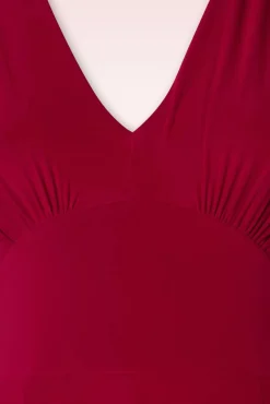 Isabella Swing Jurk In Rood