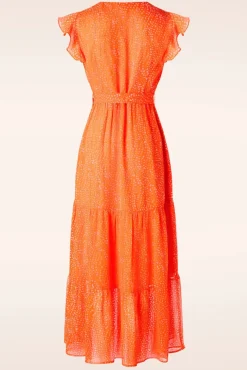 Ivy Maxi Jurk In Oranje