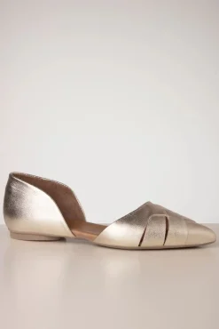 Jade Ballerina In Goud Metallic
