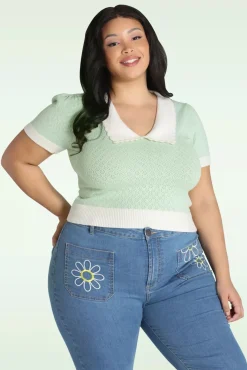 Joanie Top In Mint