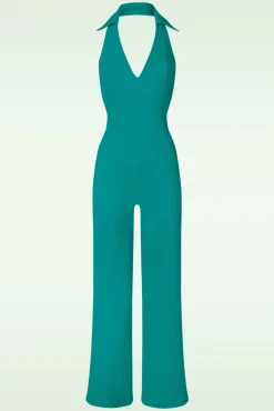Jolena Jumpsuit In Blauwgroen
