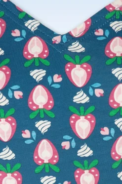 Joyful Heart Jurk In Strawberry And Kiss