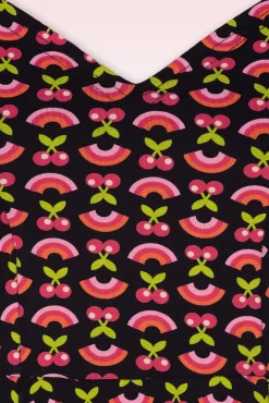 Joyful Heart Jurk In Tutti Frutti Rainbow Dance