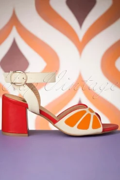 Juicy Rosa Lee Sandalen In Oranje