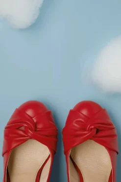 June True Love Pumps In Rood