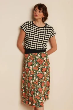 Juno Ryder Langoustine Rok In Oranje