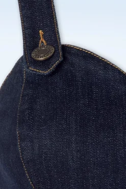 Jupiter Pinafore Jurk In Denim