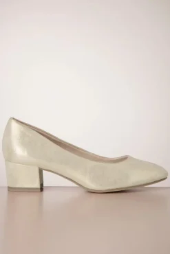 Katrin Suedine Pumps In Champagne