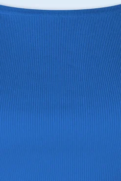 Kaylie Top In Disco Blauw