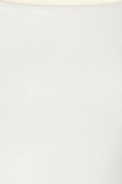 Kaylie Top In Gebroken Wit