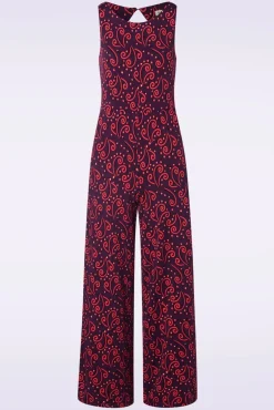 Keira Jumpsuit In Maroon