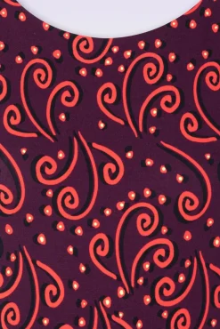 Keira Jumpsuit In Maroon