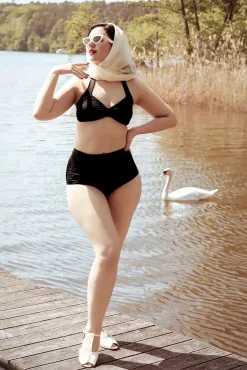 Klassiek Bikinibroekje In Effen Zwart