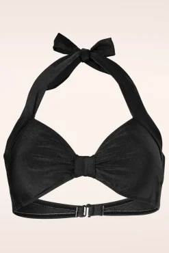 Klassieke Bikinitop In Effen Zwart