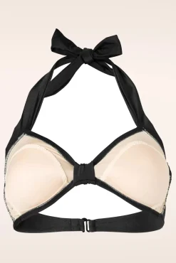 Klassieke Bikinitop In Effen Zwart