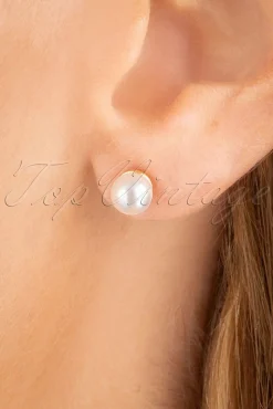 Kleine Parel Oorstekers In Ivoor
