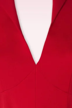 Laura Lee Swing Jurk In Rood