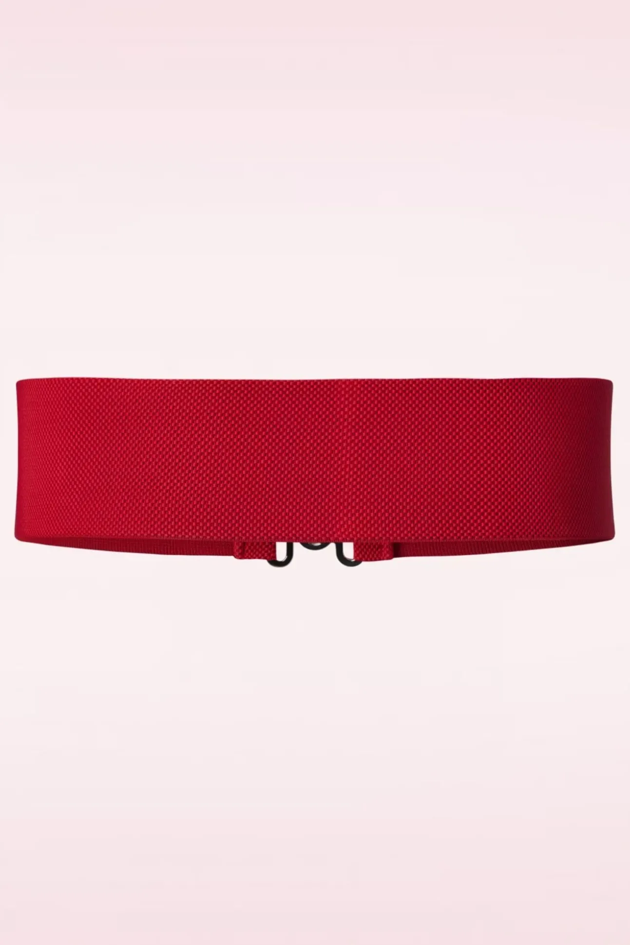 Lauren Vintage Stretchriem In Rood