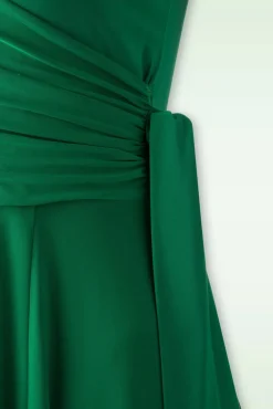 Layla Gekruiste Jurk In Groen